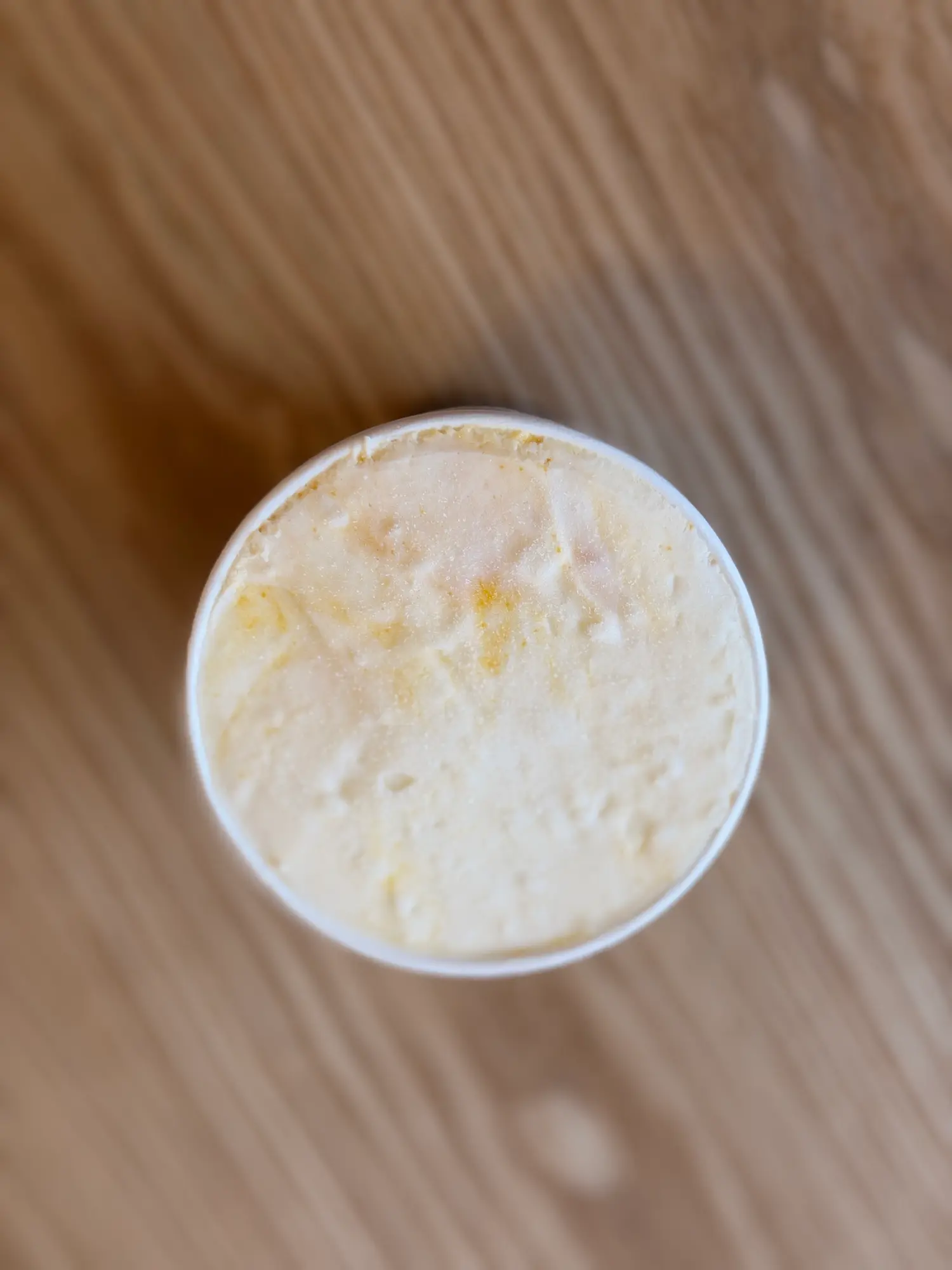 glace riz au lait mangue