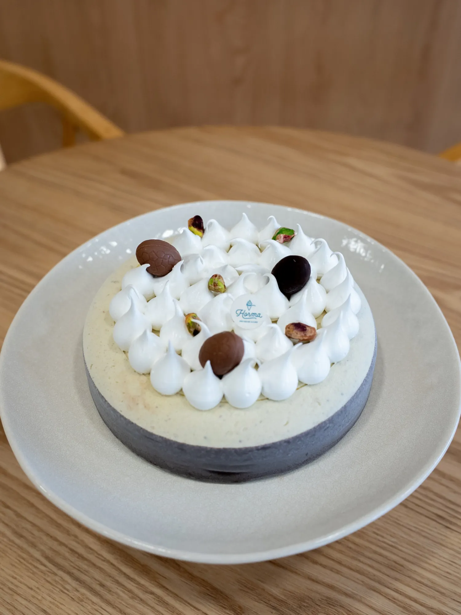 entremet pistache chocolat