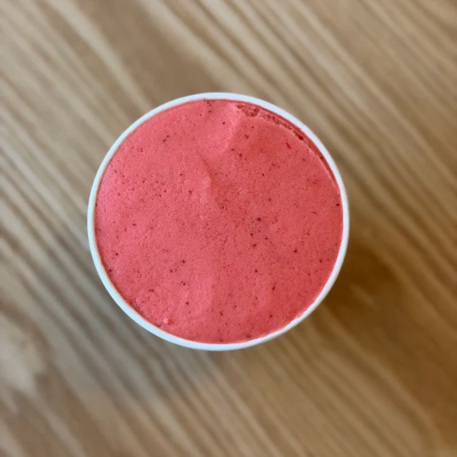 sorbet fraise