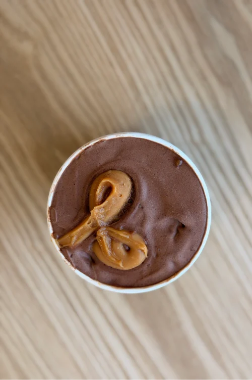 Glace brownie