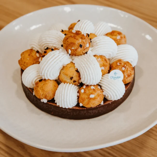 tarte profiteroles