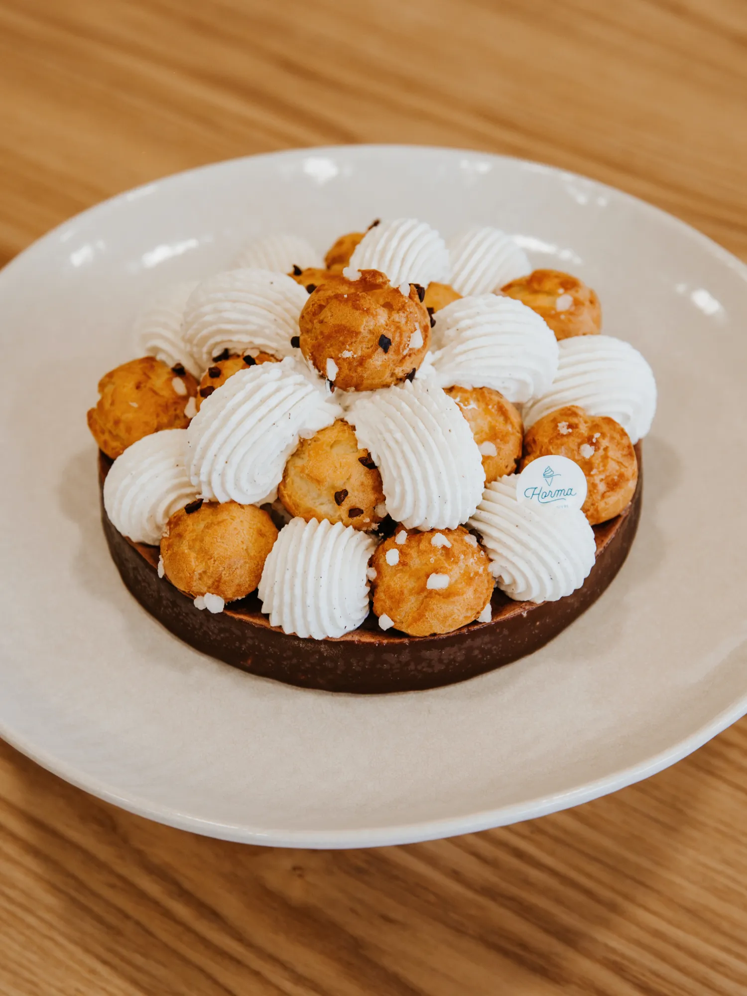 tarte profiteroles